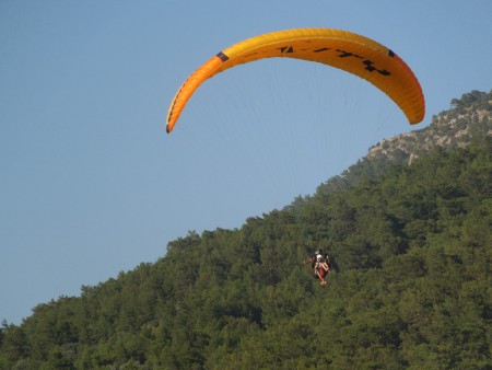 Babadağ ve Yamaç Paraşütü / Babadağ Mountain and Paragliding